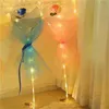 Led Palloncino luminoso Bouquet di rose Elio Palloncini trasparenti Matrimonio Festa di compleanno 2021 Felice anno nuovo Ornamenti natalizi 324 R29183154