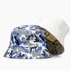 Chapeaux de godets pour Hommes Double-côté Denim sauvage Coton Sunshade Beach Beach Hat Sun Protection Sun Printemps et Excursions d'été