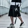 11 Bybbs Dark Hip Hop Cargo Bants Streetwear Мужчины мода свободные повседневные брюки летний ватный карман дизайн Harajuku Шорты 210322