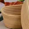 Icke-toxiska baguette brödkorgar Praktisk bakverksverktyg deg Banneton Brotform Proofing Proving Rattan Basket KKB7743