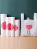 100pcs/lot Supermarket Shopping Plastic bags New Materiat Vest bags Gift Cosmetic Bags Food packaging bag 210323