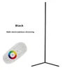 Nordic RGB Corner Floor Lamp Modern Simple LED Rod Lamps For Living Room Bedroom Atmosphere Standing Indoor Light Fixtures Cell Phone Mounts