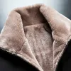 Veste polaire chaude épaisse coupe-vent de haute qualité manteau de col de fourrure plus taille m-8xl marque mode hiver polaire parkas 210914