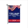 50PC / DHL Trump 2024 Flagga Maga Kag Republikanska USA Flaggor Anti Biden Biden president Donald Funny Garden Campaign Banner G31201