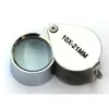 Identification des bijoux portable Microscope Migroscope 21 mm 10x21mm 20x21mm 30x21mm en métal argenté Loupe Loupe Antique App9743659