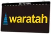 TC1189 Waratah Light Sign Dual Color 3D Incisione All'ingrosso e al dettaglio