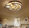 ポストモダンシンプルな星とムーンライトラウンド漫画LEDの天井ランプ個体子供の子供の部屋の寝室の研究生活