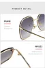 Солнцезащитные очки с отделкой, женские корейские волнистые солнцезащитные очки с защитой от ультрафиолета, онлайн-очки для знаменитостей, уличная съемка 50550271J