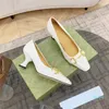 Sandali da donna firmati Fashion Wedding Party Business Ladies Tacchi alti Scarpe squisita pelle verniciata con fibbia in metallo puro