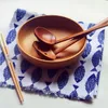 2 Style Zupa Woodenurtle Łyżka Colander Wood Coreware Styl Japoński Ramen Drewniany Długi Rękojeść Gorąca łyżka