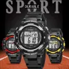 2021 Nya Mäns Mode Digital Klockor Multifunktionell Outdoor Sports Watch Shock Free Backlight Herrklocka Relogio Masculino G1022