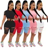 Gym Kleding Women voor stevige koele tweedelige tweedelige zomer ademende zachte snelle droge fitness yoga -pak buiten vakantie katoen