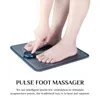 Puls elektrische beenvoet massager pedicure machine ems pad slim acupunctuur massage trillingen accessoires