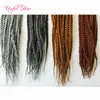 3s box braids twist synthetic braiding hair crochet braids hair extensions jante collection Medium Auburn Hair Braids kanekalon fiber