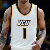 كلية كرة السلة ترتدي Ncaa VCU Basketball Jersey Bones Hyland Vince Williams Jr. Adrian Baldwin Jr. KeShawn Curry Jayden Nunn Hason Ward Levi Stockard III Jalen