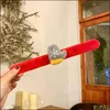 Событие праздничные поставки Home Gardenchristmas Clap Circle Toys Kids благоприятные подарки Санта -Клаус Декор для рождественского дня рождения декор.