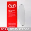 FF325 LS2ストロボヘルメットレンズ防曇フィルムに適した自動二輪車バイザークリアパッチ