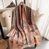 Warm comfortable Elegant Ladies scarf leaves pattern wool shawl size 180*70cm