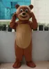 Festival Robe de haute qualité Bear Mascotte Costumes Carnival Hallowen Cadeaux Unisexe Adultes Fantaisie Parti Jeux Outfit Célébration Cartoon Caractères Tenues