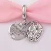 925 Ayar Gümüş Takı Yapımı Kiti Pandora Ayı Fox Sincap Dangl Charms Kalp Zincir DIY Bilezikler Kadınlar için Boncuk Çocuklar Kolye Erkek Kız Bileklik 799078C00