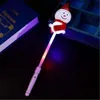 DHL Led Party Varinha Mágica Glow Stick Piscando Show Holiday Decoração suprimentos para Casa Boneco de Neve Sticks Brinquedo de Natal 4961