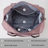 Sacos de armazenamento Viagem dobrável Duffel Bag Sports Tote Ginásse ombro de nylon grande de tamanho de nylon bagagem de semana para mulheres compras 2767983