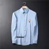 2021 Luxury Designer Mens Shirts Fashion Casual Business Social and Cocktail Shirt Brand Spring Automne Slimnming les plus à la mode M-3XL # 120