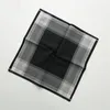 12st 43 * 43cm 100% Bomull Handkerchiefs Män Pocket Hankies Mäns Business Square Fickets Handkerchief