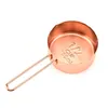 4pcs/set Rose Gold Color Measuring Cups Spoon Kitchen Tools for Baking Coffee Tea Stainless Steel Cooking Tools