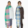 scarfs designer Men and women general style cashmere scarf blanket women's colorful plaid Tzitzit imitation 220107 T5NH