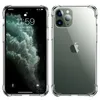 Luftkudde hörn transparent klart stötdämpad mjuk tpu silikongummi kåpa fall hud för iPhone 13 Pro max 12 mini 11 xs x 8 7 6 6s plus se