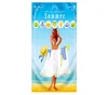 Serviette De Plage Serviettes De Bain En Microfibre Pour Enfants Adultes 22 Styles Rectangle Tapis De Yoga Douche Serviette De Plage Séchage Salle De Bains 70 * 150cm Serviettes HHA4478