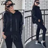 Two Piece Set Top And Pants Long Sleeve Sweatshirts Casual Suit Tracksuit For Women Sweatsuits Spring 2 210514