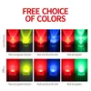 10mm runda LED 3-pin Bicolor Dip Red Blue Green Transparenta / Diffused Strips