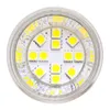 MR16 Light Light 12LED SMD5050 AC / DC10-30V 12V / 24V белый теплый белый прожектор потолок LAMMP