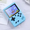 I più recenti giocatori di videogiochi Macaron portatili possono memorizzare 800 tipi di giochi Console di gioco retrò Schermo LCD colorato da 3,0 pollici con logo