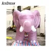Tecknad flyttande annonsering Uppblåsbara elefant för festdekoration med konkurrenskraftigt pris