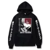 Hot My Hero Academia Felpa con cappuccio Anime Todoroki Shoto Felpa con cappuccio grafica per uomo Abbigliamento sportivo Abiti Cosplay Y0727