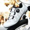 Calçados Calçados Sapatos MTB Bicicleta Homens Self-Locking Spd Road Mulheres Sneakers Mountain Cleats Bicicleta Flat