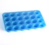 Mini Muffin Cup 24 cavità stampo Stampi per dolci in silicone Sapone Biscotti Cupcake Bakeware Pan VassoioCasa fai da te