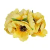Fleurs artificielles jaunes fruits cerise étamine baies Bundle bricolage gâteau de Noël fête de mariage boîte-cadeau couronnes décor à la maison RRA12048