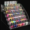 Multi-lagers avtagbar akryl nagellack rack bordsskiva display clear makeup arrangör lack solglasögon bricka stativ hållare303z