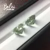 Bolaijewelry, 100% Natural Green Ametyst Cushion14.0mm 2 sztuk / 23.25CT dla Silver Jewelry Montaż i zrób to sam Jewelry H1015