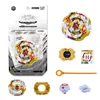 Burst Yellow/White Ver. B-00 Spinning Top with Launcher Juguetes Metal Fusion Fafnir Blade Gyroscope Toys for Children Boys Gift X0528