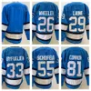 Hokey Ters Retro 55 Mark Scheifele Jersey 26 Blake Wheeler 37 Hellebuyck 81 Kyle Connor Pierre-Luc Dubois Dustin Byfuglien Mirası