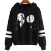 2021 Nowy Luźny Moda Jokerjapan Anime T Mężczyźni Kobiety Oversized Bluza Sweter Paski Hoodty H0910