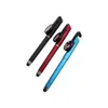 3 in 1 Sublimation Gel Pen Click Touch Screen Pens Multifunction Mobile Phone Holder Ballpoint Valentines Day Gift