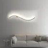 60/100 CM Nowoczesne Minimalistyczne LED LED Lampy Pokój dzienny Sypialnia Bedside Luster AC110V-240V Kryty Czarny Lampa Aisle Dekoracja oświetlenia