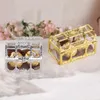 Favor Holders DIY Treasure Jewelry Boxes Gift Wrap Mini Wedding Candy Box Plastic Storage Organizer Container Weddings Party Gifts