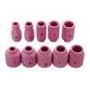 49 STKS TIG LADING TORCH STUBBY GAS LENS VOOR WP17 WP18 WP26 10 PYREX GLAS CUP SPARES KIT DUURZAAKE PRACHTIGE ACCESSOIRES